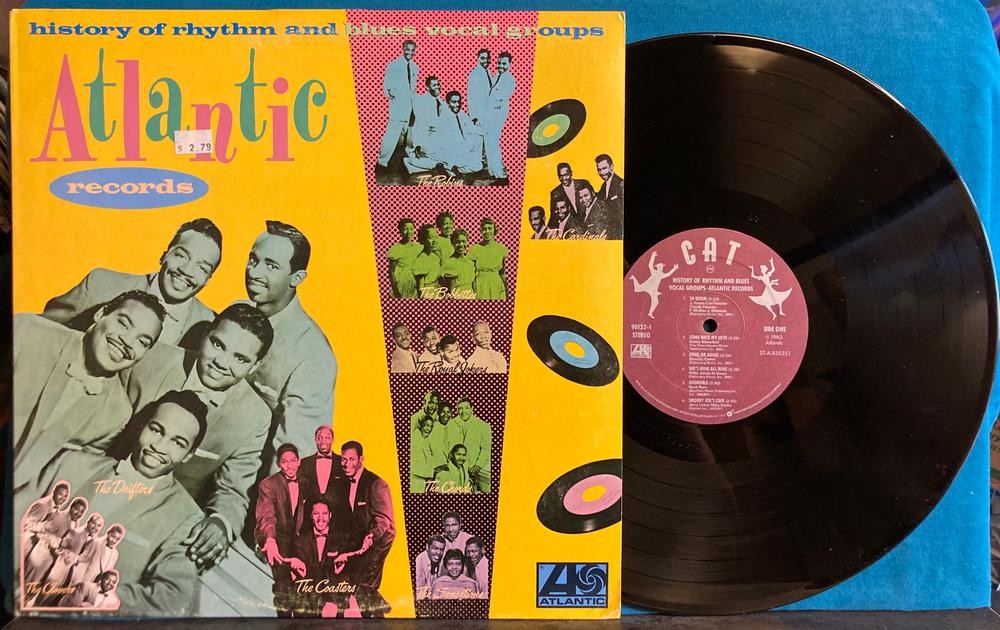 ATLANTIC RECORDS HISTORY OF RHYTHM & BLUES VOCAL GROUPS~1983 PROMO LP
