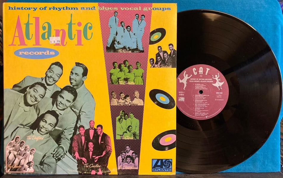ATLANTIC RECORDS HISTORY OF RHYTHM & BLUES VOCAL GROUPS~1983 PROMO LP