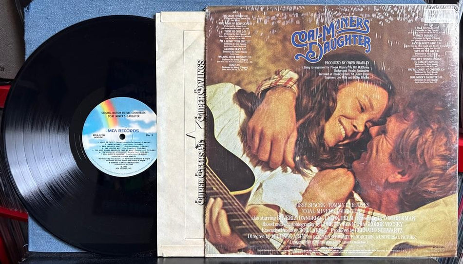 COAL MINER'S DAUGHTER OST MOSTION POICTURE SOUNDTRACK~1980 MCA LP~SHRINK~COUNTRY