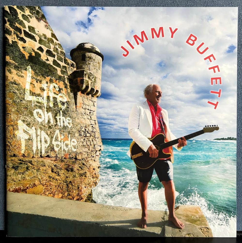 JIMMY BUFFETT LIFE ON THE FLIP SIDE~RARE VG++ 2020 180g 2-LP~BOOKLET~INNER SLVS