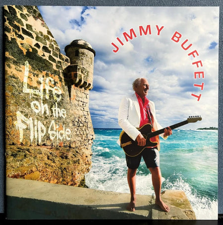 JIMMY BUFFETT LIFE ON THE FLIP SIDE~RARE VG++ 2020 180g 2-LP~BOOKLET~INNER SLVS