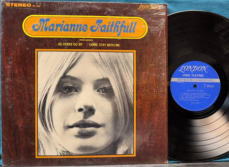 MARIANNE FAITHFULL S/T 1965 STEREOPHONIC DEBUT~SHRINK~AS TEARS GO BY~PS 423