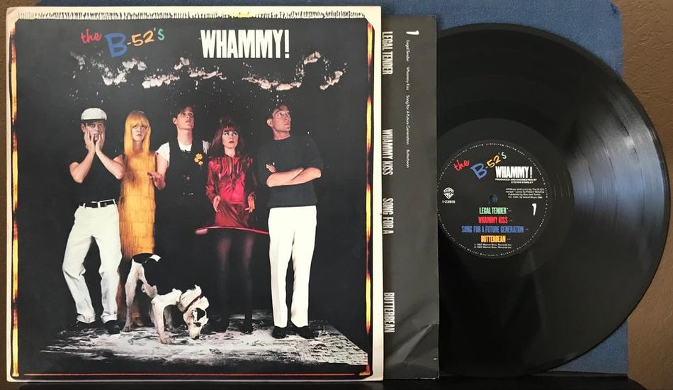 THE B-52's WHAMMY!~ORG 1983 WARNER BROS ALLIED 1st PRESS LP w/INNER SLV~NEW WAVE