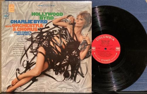 CHARLIE BYRD HOLLYWOOD BYRD~VG++ 1976 2-EYE 360 SOUND STEREO 1st PRESS LP~SHRINK