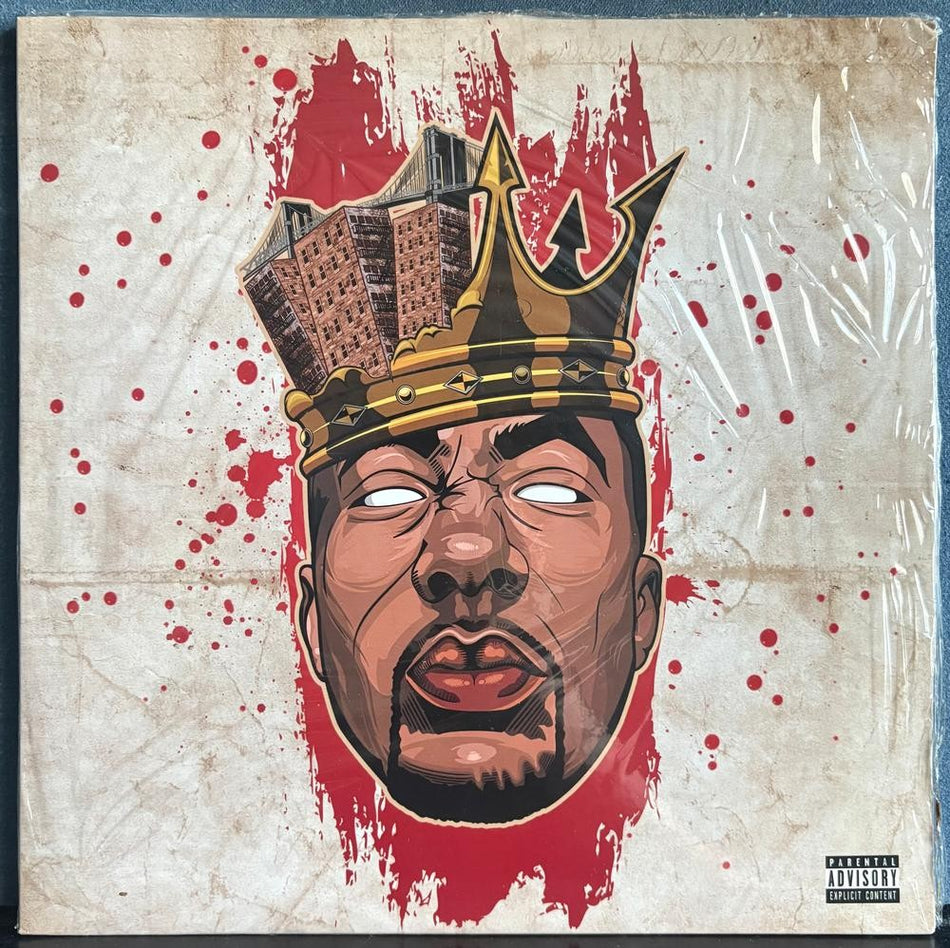 RATICUS FT RUSTE JUXX KING OF CRIME HEIGHTS~SEALED LMTD NUMBERED COLOR VINYL 2LP