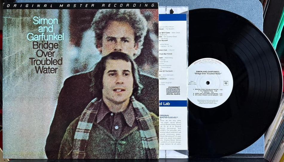 SIMON GARFUNKEL BRIDGE OVER TROUBLED WATER~NM- 1984 MFSL AUDIOPHILE REMASTER LP