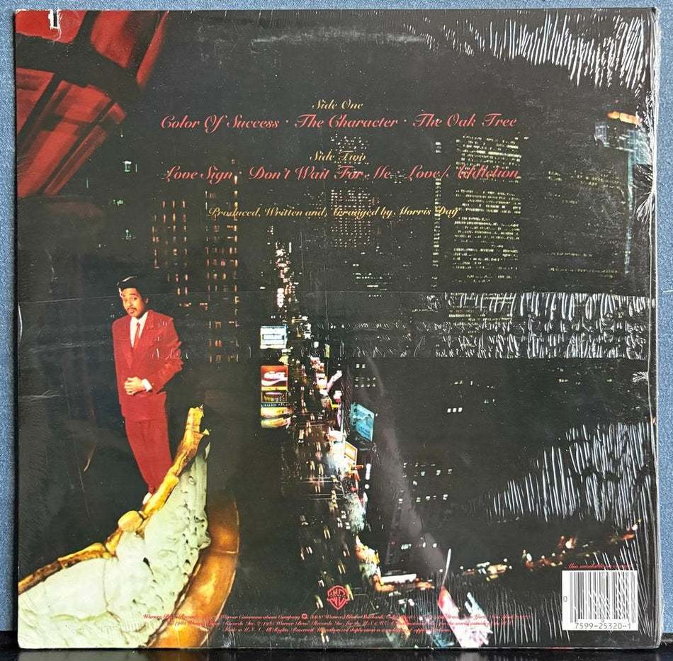 MORRIS DAY COLOR OF SUCCESS~SEALED OG 1985 WARNER BROS LP~MINNEAPOLIS SOUND~FUNK