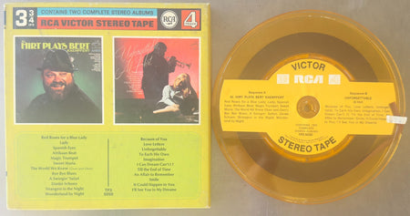 NEW UNPLAYED~AL HIRT PLAYS BERT /UNFORGETABLE DOUBLE PLAY REEL~3 3/4 IPS~TP35050