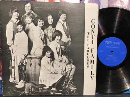 CONTI FAMILY SOUNDS OF AMERICA~PVT LBL XIAN LP~FUNK BREAKS~POSTER~BOOGIE MAMA