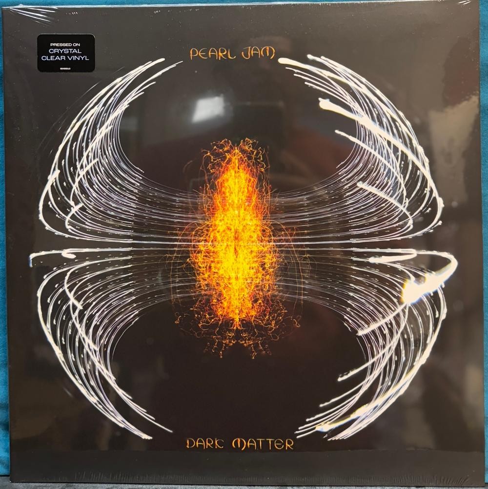 PEARL JAM DARK MATTER~SEALED TEN CLUB ONLY CRYSTAL CLEAR VARIANT~VEDDER