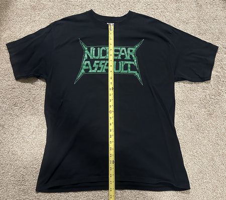 NUCLEAR ASSAULT CONCERT T-SHIRT~2003 TOUR~ORIGINAL~XL~BLACK~ANVIL~EXC COND~VTG