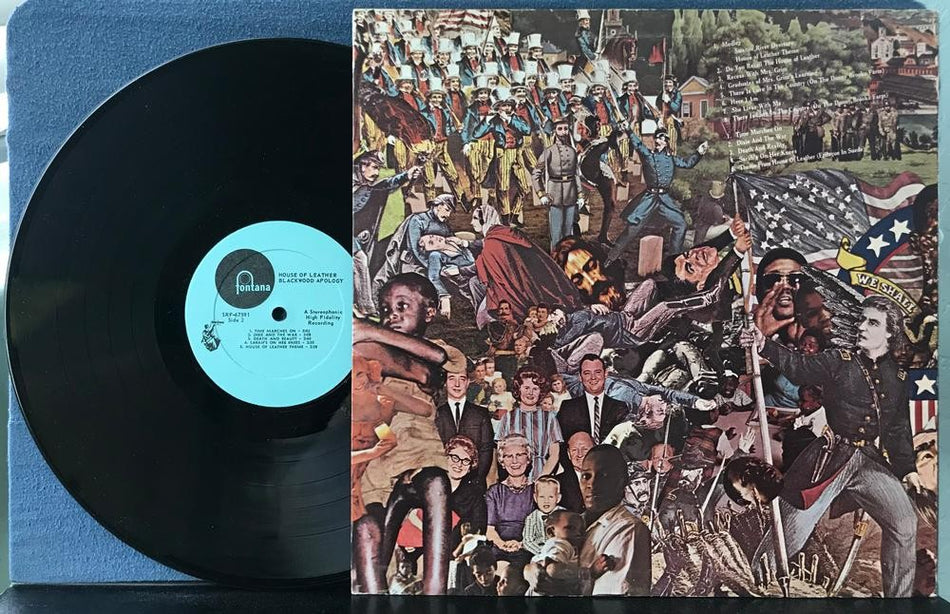 BLACKWOOD APOLOGY HOUSE OF LEATHER~ORIG 1969 FONTANA LP~PSYCH~ACID~PROG ROCK 
