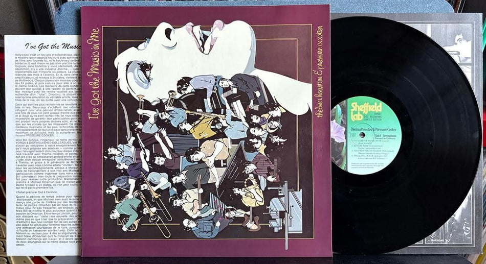 THELMA HOUSTON I'VE GOT THE MUSIC IN ME~1975 GERMAN SHEFFIELD LAB D2D AUDIOPHILE