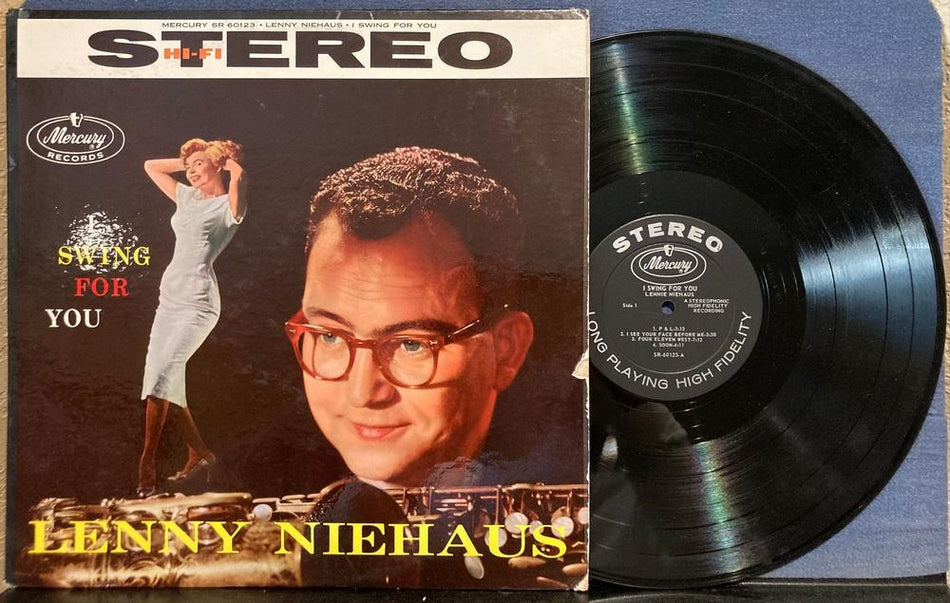 LENNIE NIEHAUS I SWING FOR YOU~1960 MERCURY STEREO 1st PRESS LP~COOL JAZZ~LOUNGE