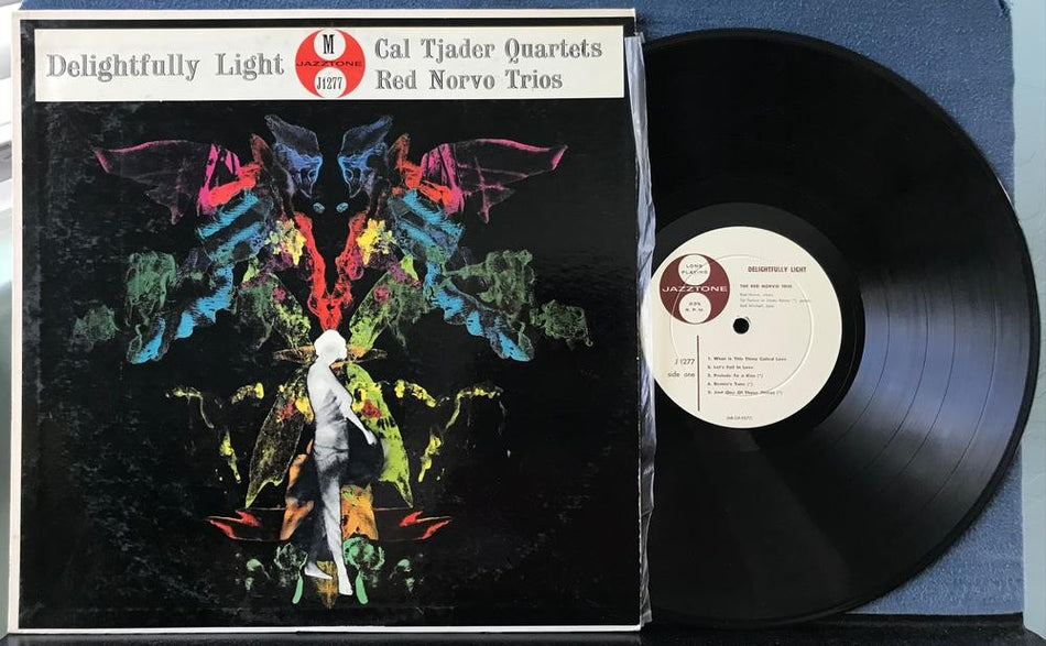 CAL TJADER QUARTET~RED NORVO TRIO~DELIGHTFULLY LIGHT~NM- 1957 JAZZTONE~COOL JAZZ