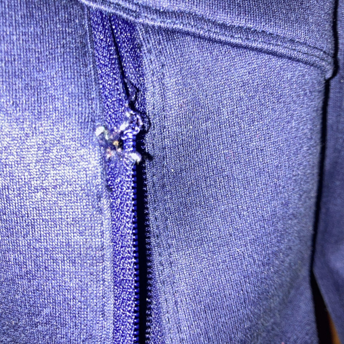 The North Face Women's XS Agave Softshell Full Zip Fleece Jacket Dark Blue C656