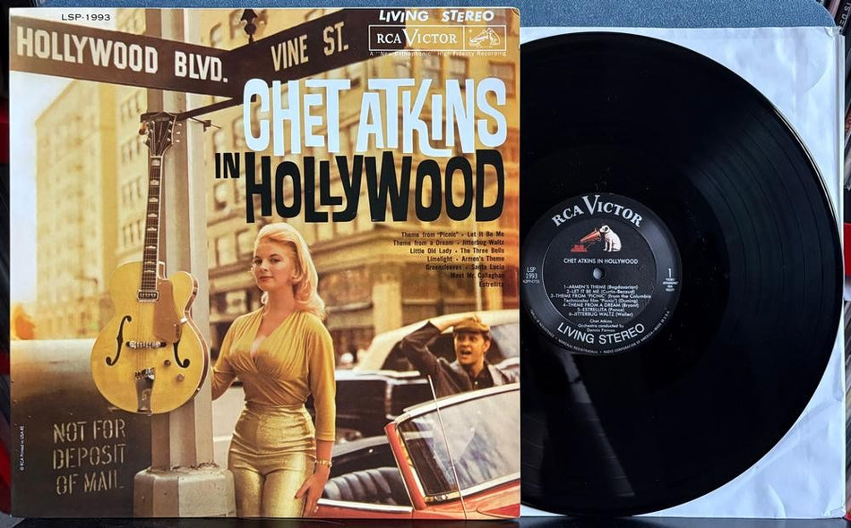 CHET ATKINS IN HOLLYWOOD~CLASSIC RECORDS 200g QUIEX SV-P SUPER VINYL LP~COUNTRY