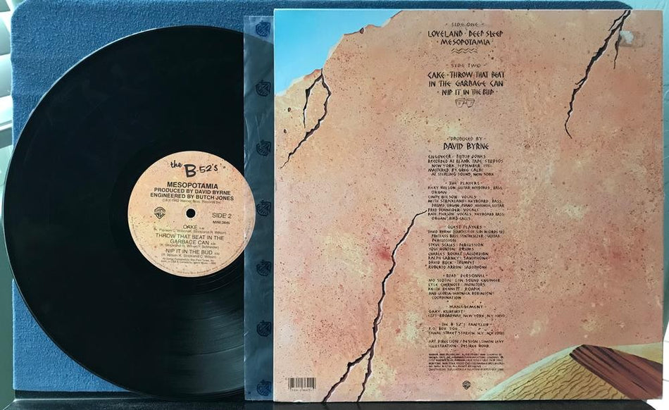 THE B-52's MESOPOTAMIA~1982 WARNER BROS L.A. FIRST PRESS~STERLING~NEW WAVE~SYNTH
