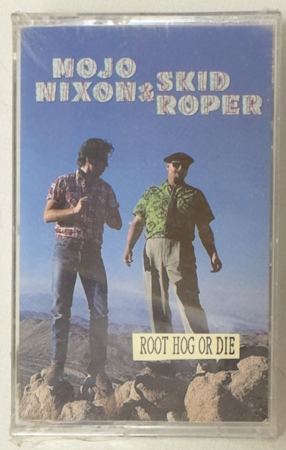 BRAND NEW SEALED CASSETTE~MOJO NIXON SKID ROPER ROOT HOG OR DIE~DOLBY HX PRO