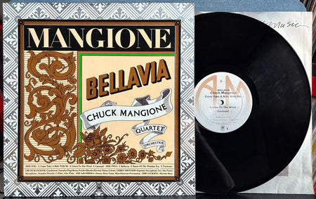 CHUCK MANGIONE BELLAVIA~ORIG 1975 A+M RECORDS FIRST PRESS VINYL LP~SP-4557~JAZZ