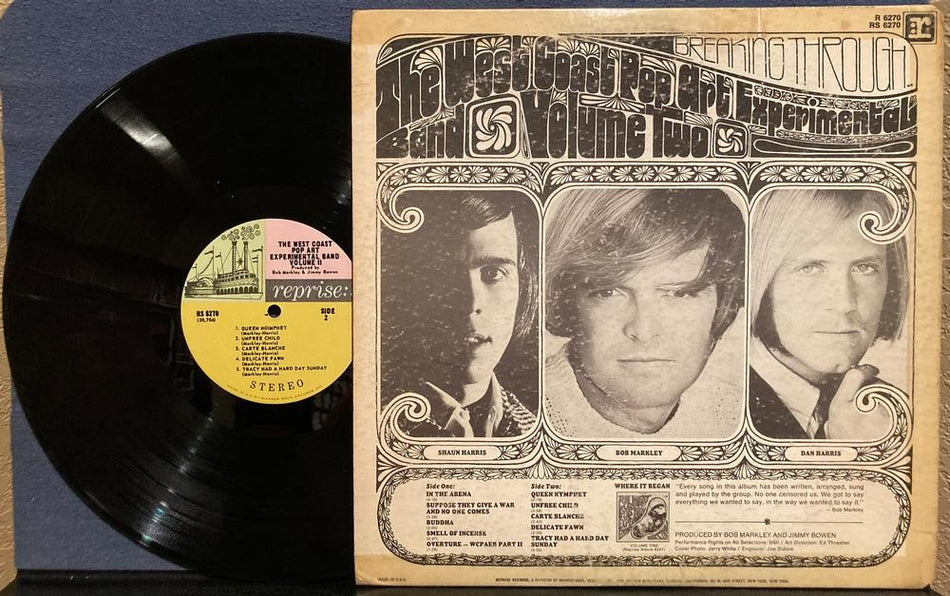 WEST COAST POP ART EXPERIMENTAL BAND VOL. 2~RARE ORIG 1967 STEREO LP~ACID PSYCH
