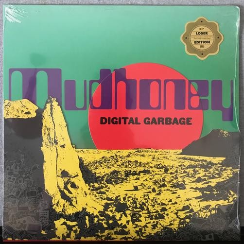 MUDHONEY DIGITAL GARBAGE~SEALED 2018 US LOSER EDITION GREEN SEA FOAM VINYL LP