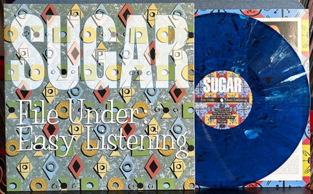 SUGAR FILE UNDER EASY LISTENING~VG++ 2019 NEWBURY COMICS BLUE VINYL LIMITED /300