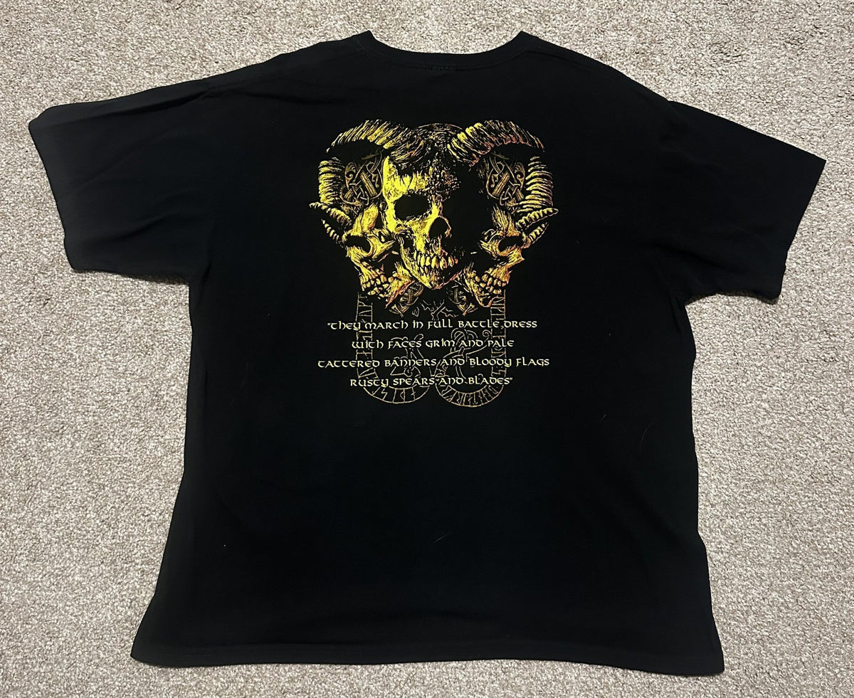 AMON AMARTH 2011 TOUR T-SHIRT~VINTAGE~ANVIL~ORIGINAL~XL~BLACK~EXC COND~RARE~VTG