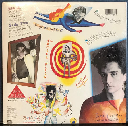 J. GEILS BAND YOU'RE GETTIN EVEN I'M GETTIN ODD~SEALED 1984 EMI LP~HYPE STICKER!