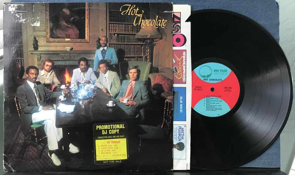HOT CHOCOLATE SELF-TITLED LP~VG++ 1975 BIG TREE PROMO DJ COPY~MONARCH~DISCO~SOUL
