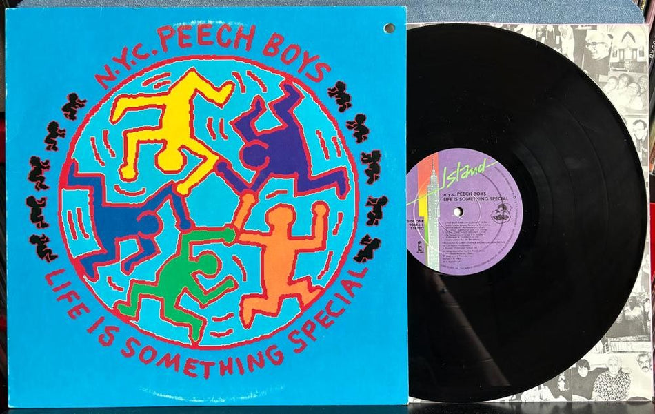 N.Y.C. PEECH BOYS LIFE IS SOMETHING SPECIAL~OG 1983 ISLAND LP~INNER~BOOGIE~DISCO