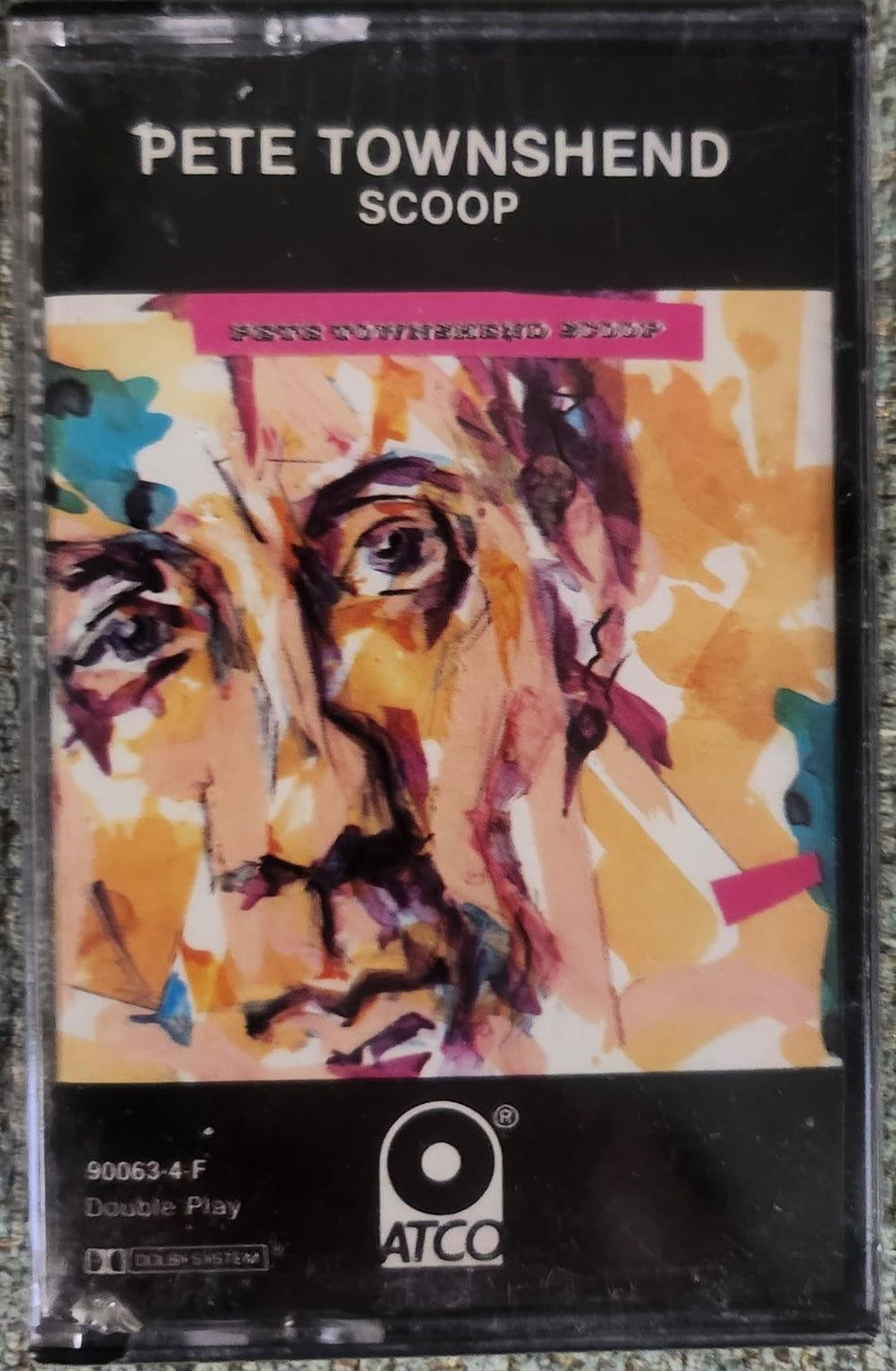 PETE TOWNSHEND SCOOP~SEALED ORIGINAL 1983 CASSETTE~DOUBLE PLAY~DOLBY          