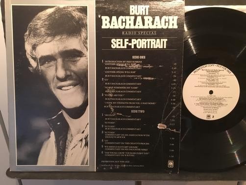 BURT BACHARACH SELF-PORTRAIT~RARE 1977 WL PROMO ONLY RADIO SPECIAL~PHIL RAMONE