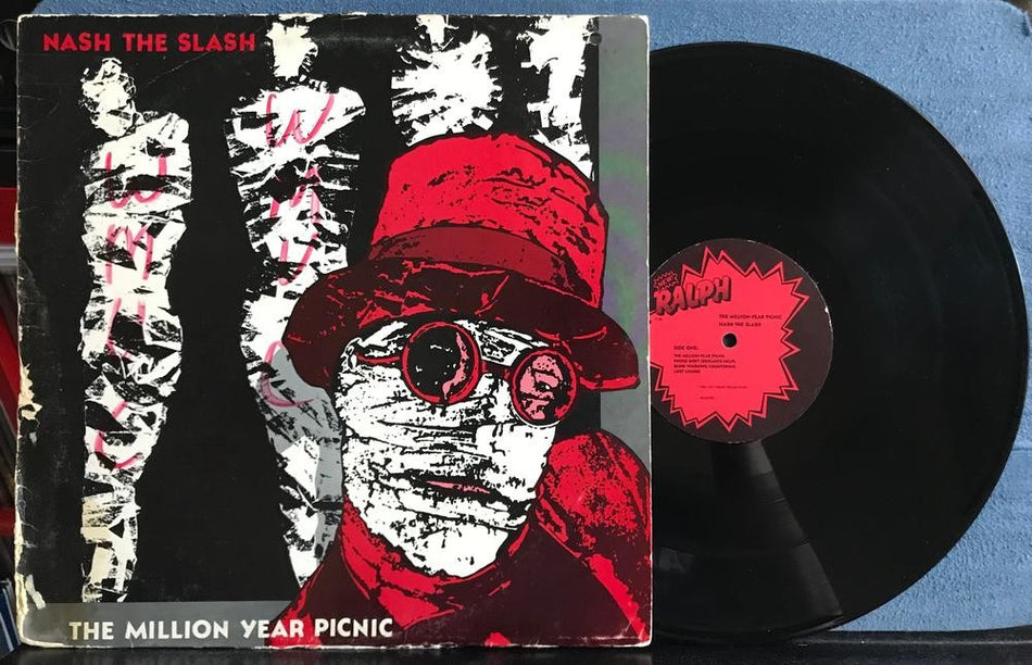 NASH THE SLASH MILLION YEAR PICNIC~1984 RALPH RECORDS 1st PRESS LP~EXPERIMENTAL