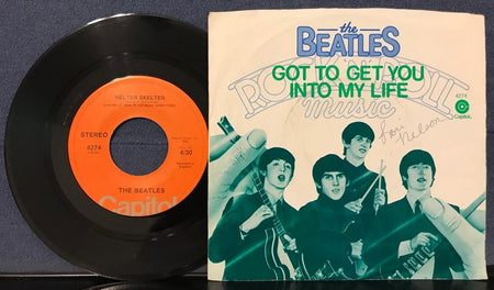 BEATLES~GOT TO GET YOU INTO MY LIFE / HELTER SKELTER~1976 CAPITOL 7-INCH SINGLE