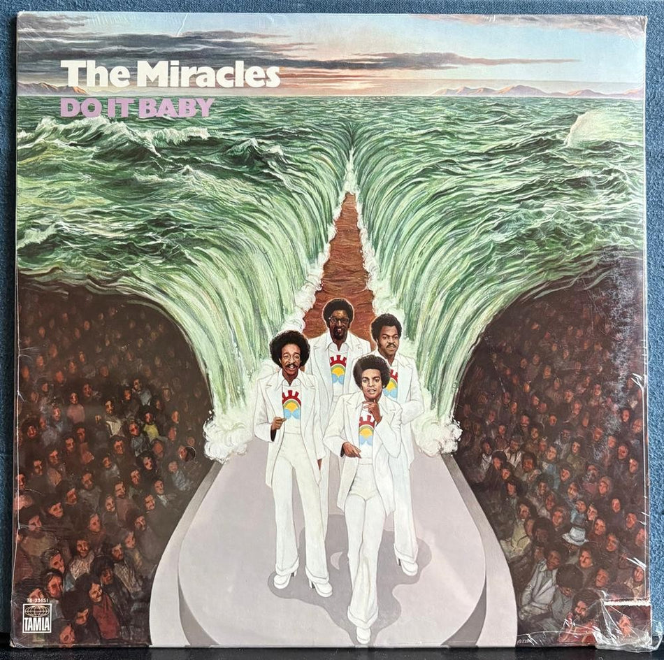 THE MIRACLES DO IT BABY~SEALED ORIG 1974 TAMLA LP w/CUT-OUT~SOUL~DISCO~MOTOWN