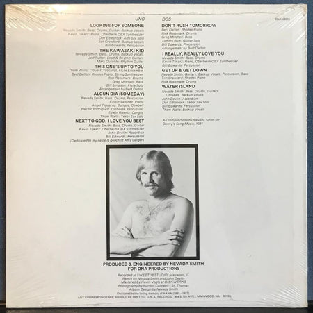 NEVADA SMITH LOOKING FOR SOMEONE~RARE SEALED 1981 DNA RECORDS PRIVATE LBL LP~AOR