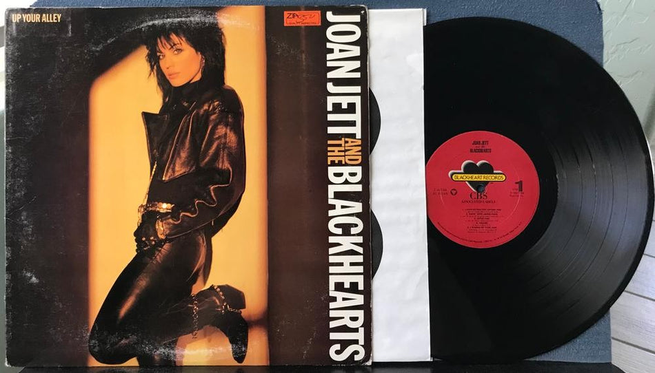 JOAN JETT UP YOUR ALLEY~'81 MASTERDISK DMM AUDIOPHILE PROMO LP~INNER~BLACKHEARTS