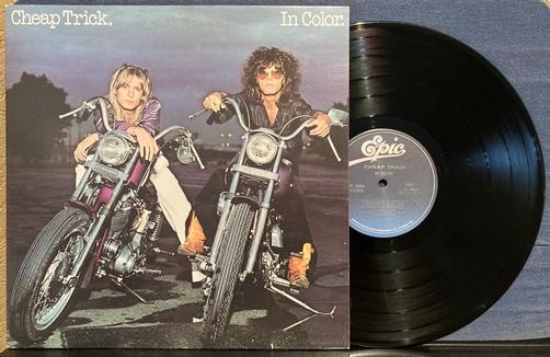 CHEAP TRICK IN COLOR~1979 EPIC RECORDS CANADA GATEFOLD REISSUE LP~CBS~I WANT YOU