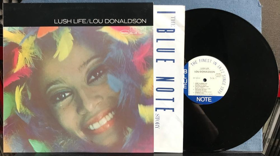 LOU DONALDSON LUSH LIFE~NM- 1986 BLUE NOTE DMM AUDIOPHILE RE LP~QUIEX VINYL~JAZZ