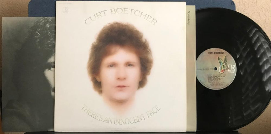 CURT BOETCHER THERES AN INNOCENT FACE~1973 ELEKTRA 1st PRESS LP~INSERT~SOFT ROCK