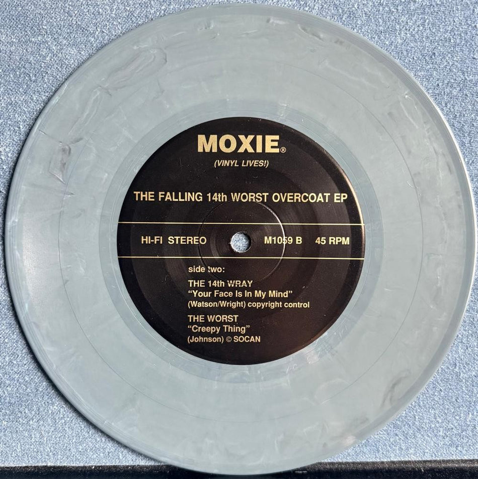 TRY ONE OF THESE~1992 MOXIE RECORDS 7-INCH EP COMPILATION~GRAY VINYL~GARAGE ROCK