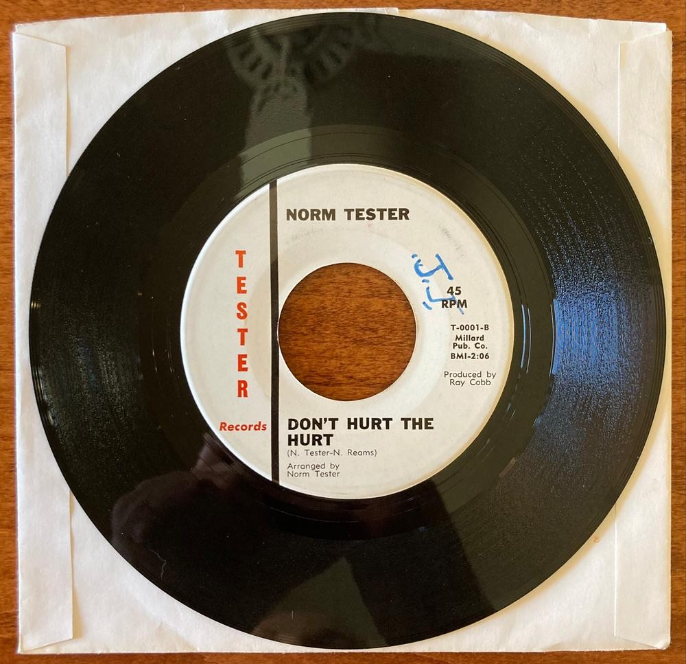 NORM TESTER~TIL' TRUE LOVES BACK IN STYLE~1967 7-INCH 45 SNGL~ROCKABILLY~COUNTRY