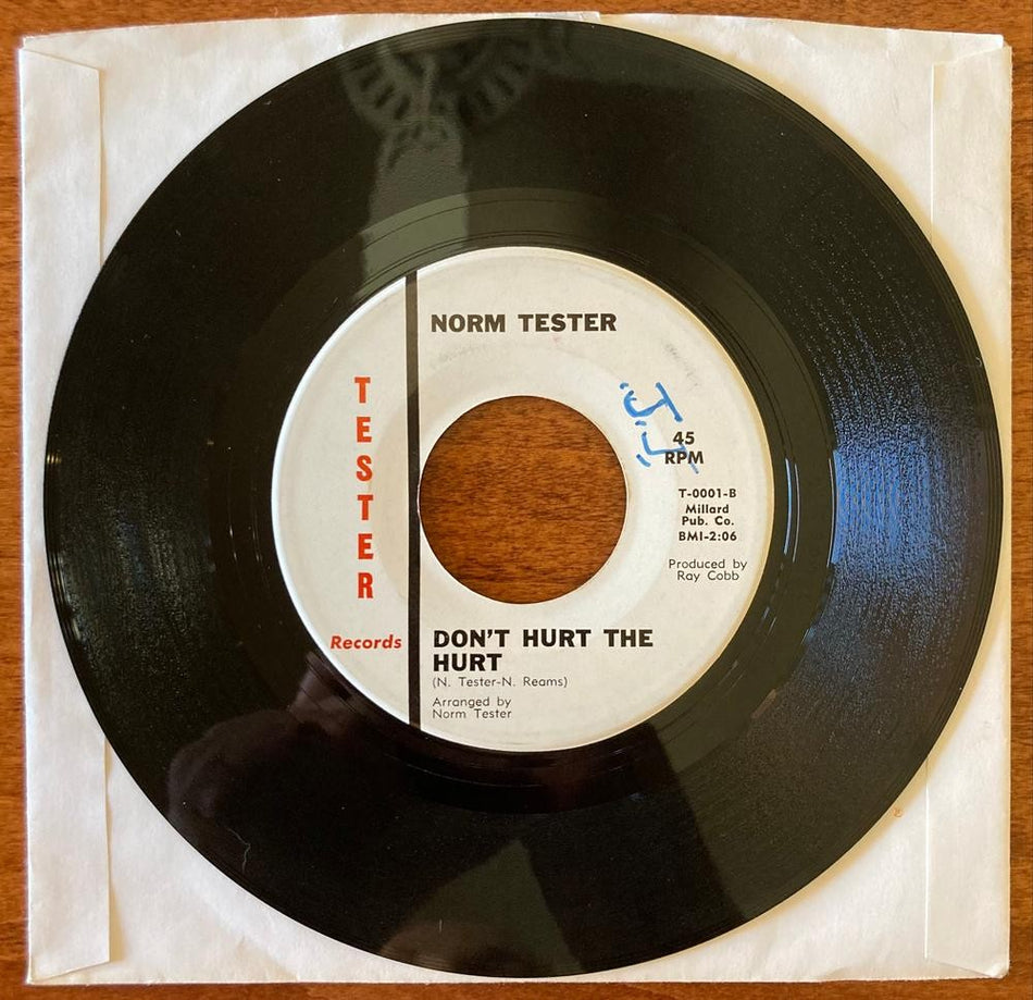 NORM TESTER~TIL' TRUE LOVES BACK IN STYLE~1967 7-INCH 45 SNGL~ROCKABILLY~COUNTRY