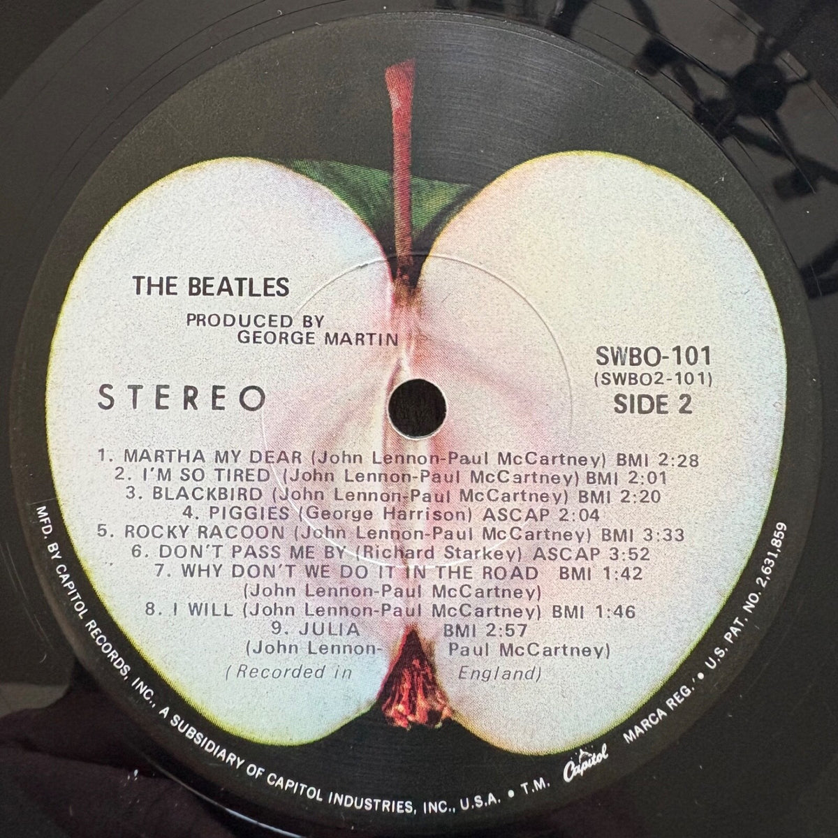 BEATLES WHITE ALBUM~RARE 1968 LP~7 LABEL ERRORS!!~NUMBERED COVER~POSTER~PICTURES