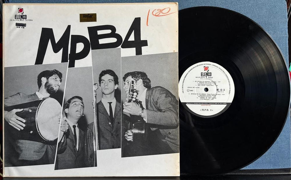 MPB4 1967 SELF-TITLED LP~ORIGINAL ELENCO BRAZIL FIRST PRESS~LATIN~BOSSA NOVA~MPB