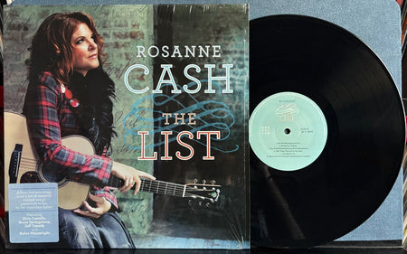 ROSANNE CASH THE LIST~ORIGINAL 2009 MANHATTAN RECORDS LP~SHRINK w/HYPE~COUNTRY