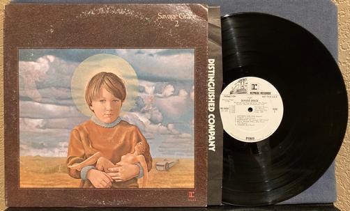SAVAGE GRACE 2~1971 REPRISE RECORDS WHITE LABEL PROMO LP~WLP~LBL INNR~PSYCH ROCK