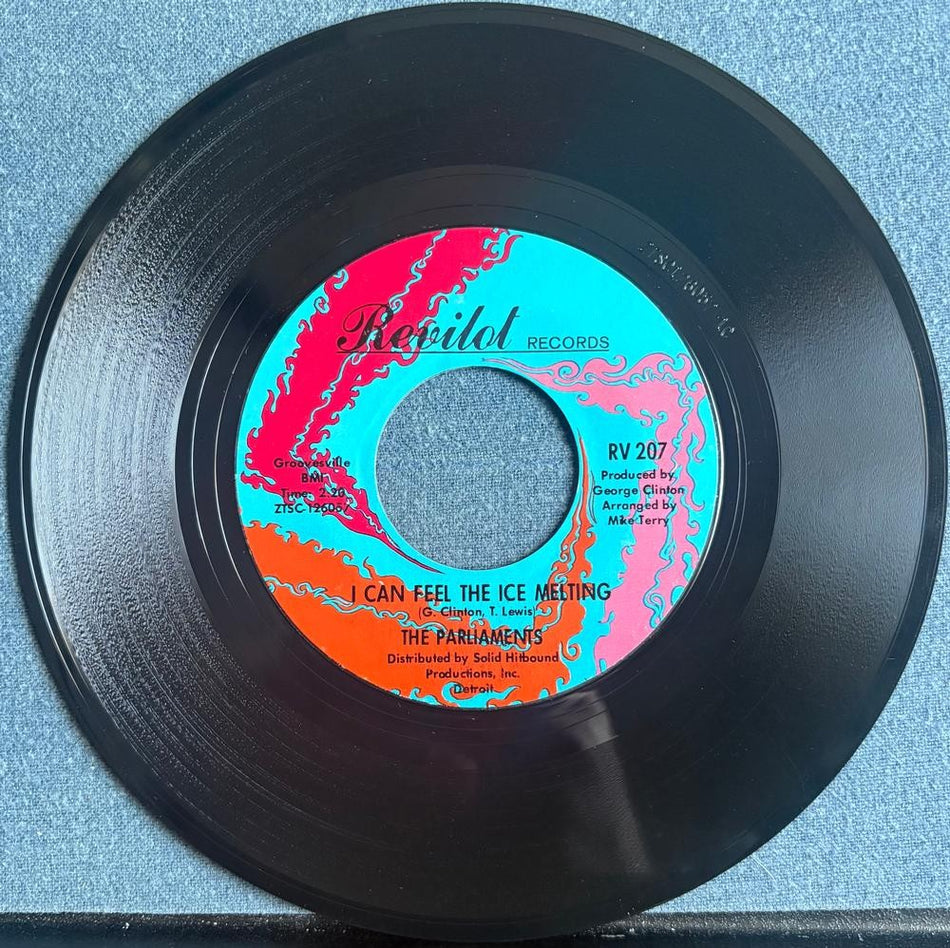 PARLIAMENTS~I WANNA TESTIFY /ICE MELTING~NM- 1967 REVILOT 7-INCH 45~SOUL~CLINTON