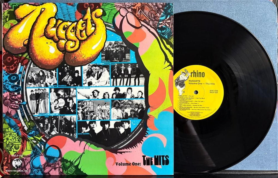 NUGGETS VOLUME ONE THE HITS~ORG 1984 RHINO QUIEX AUDIOPHILE COMP LP~PSYCH~GARAGE